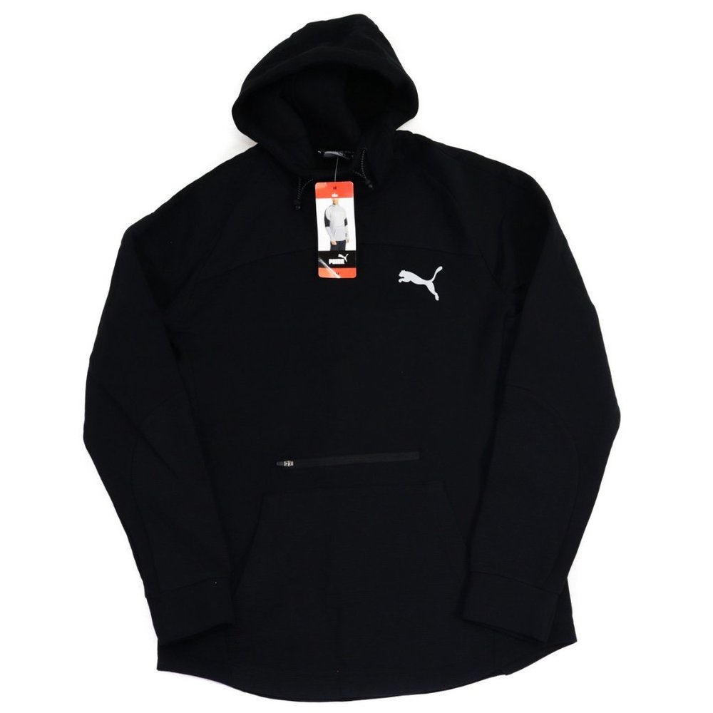 PUMA Black Evostripe Pullover Hoodie - Picture 9 of 10